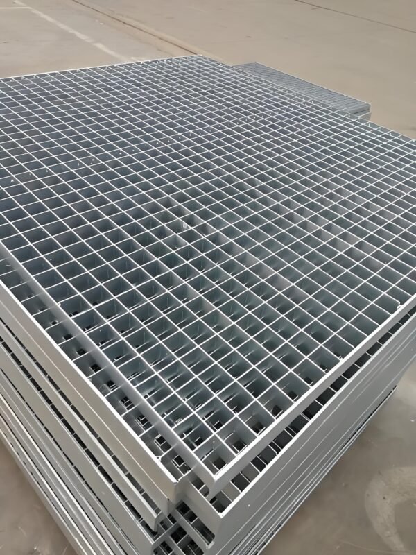 Press-Locked Steel Grating
